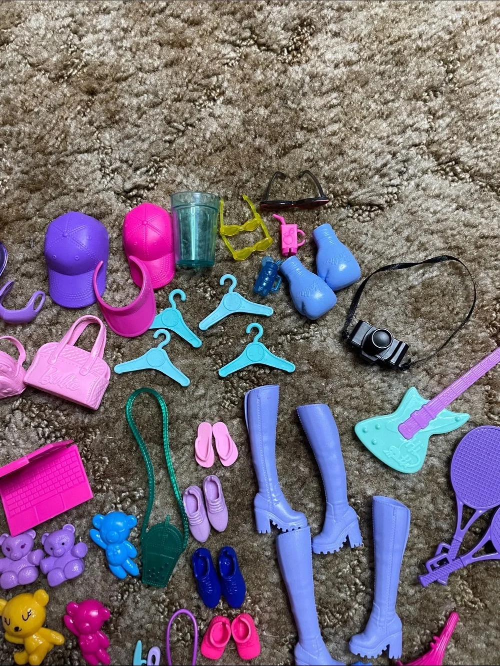 Mixed Lot Barbie Accessories & Shoes